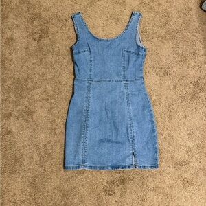 Denim Sleeveless Dress